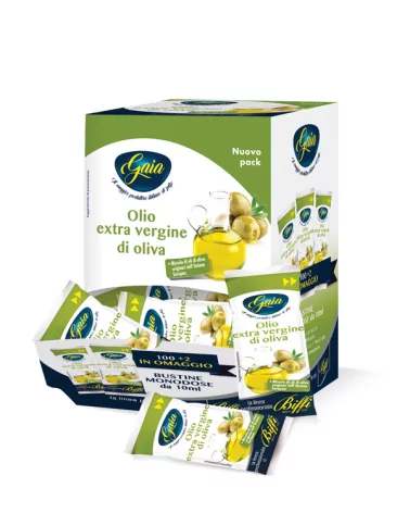 无麸质biffi品牌特级初榨橄榄油，每罐10毫升，共102罐