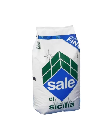 Feines Sizilianisches Salz Sack 10 Kg