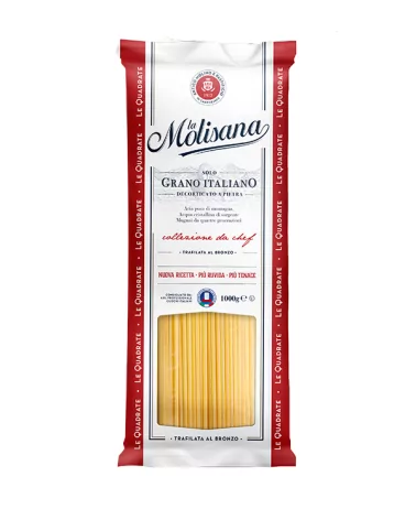 Chef Molisana 100% Italiano 4 Spaghetti Perforados Cuadrados 500 Gr