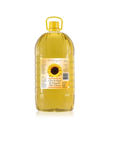 Huile De Tournesol Haute Oléique Medi.line Bidon De 10 Litres