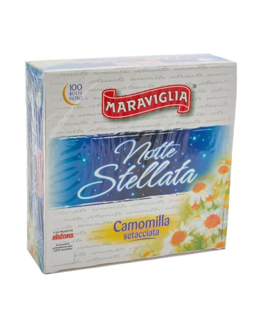 Sieved Chamomile Tea Bagged 1.3g Ristora Pack Of 100