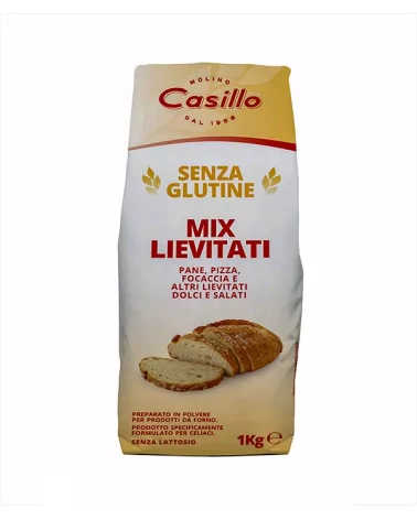 Glutenfreies Hefeteigmehl Mix Casillo 1 Kg
