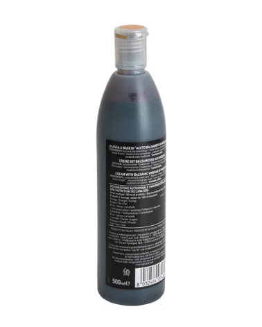 Black Cream Balsamic Vinegar Acet Pgi Squeeze By Gia 500ml