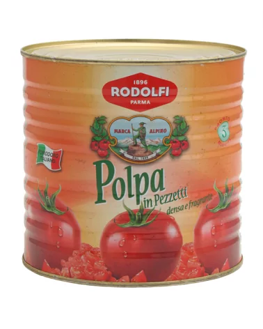 Polpa De Tomate Em Pedaços Alpino Kg 2,5