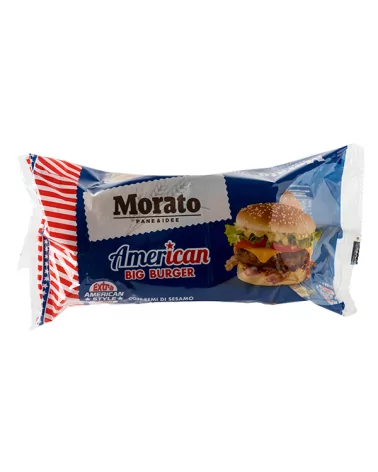 Burger-big Sandwich With Sesame 75g Morato 4 Pieces