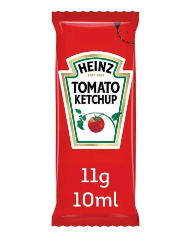 Einzeldosis Ketchup 10 Ml Heinz, 200 Stück