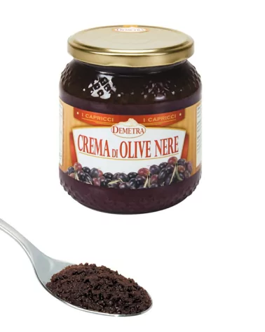 Crema De Aceitunas Negras Demetra 550 Gr