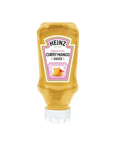 Heinz Top Down Mango Curry Sauce 225 Gr