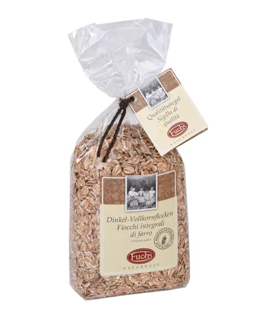Extra Fine Whole Spelt Flakes Naturkost 300g