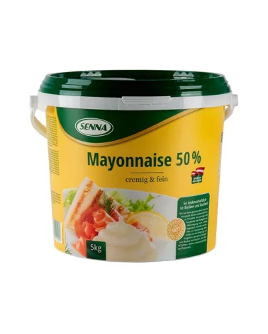 Mayonnaise Gastronom Délicieuse 50% Senna 5 Kg