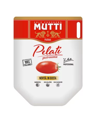 Tomates Entières Pelées En Sachet Mutti 2,3 Kg