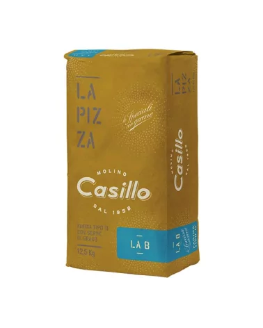 0号带麦芽的面粉，la 8比萨w300 Casillo，12.5公斤