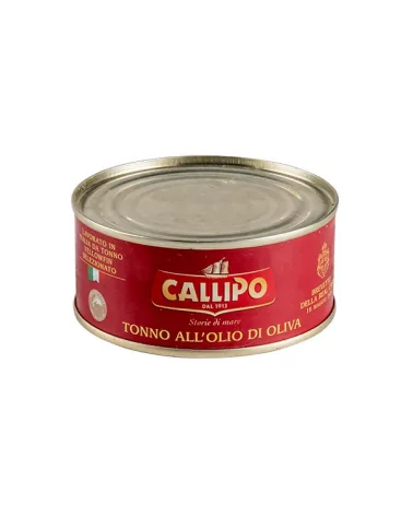 Atum Yellowfin Em Óleo De Oliva Pz 12x160 Callipo Kg 1,92
