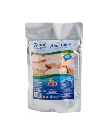 Thon Yellowfin En Tranches Dans L'huile D'olive Sachet De 1 Kg