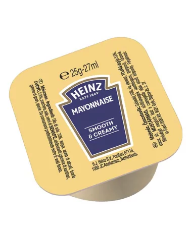 Monodosis Mayonnaise Dippot 25g Heinz 100 Stück