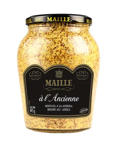 Moutarde De Dijon Ancienne Aux Grains Maille Gr 845