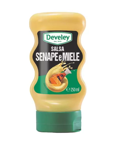 Develey Honey And Mustard Squeeze 257g