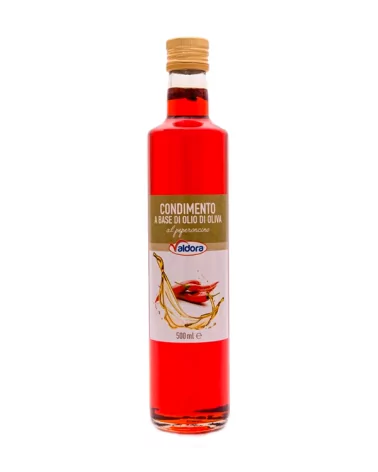 Aceite De Oliva Aromatizado Con Pimiento Valdora 500 Ml