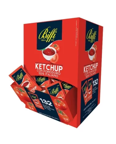 Ketchup Monodosis Biffi Pro 10 Gr Pieza 132