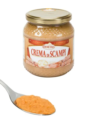 Demetra Scampi Cream In Glass Jar 540 Gr
