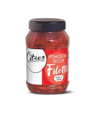 Sun-dried Tomato Fillets In Sunflower Oil Citres 980g