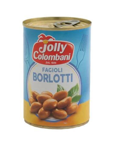 Frijoles Borlotti Jolly Colombani Gr 400