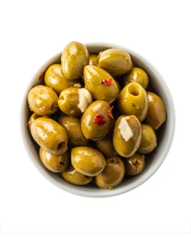 Rosafarbene Oliven Nach Kalabrischer Art, 1,5 Kg Heimisch