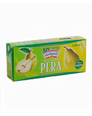 Pear Juice And Pulp Sterilgarda Pack Of 3x0.2