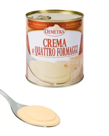 Crema De 4 Quesos Demetra Gr 830