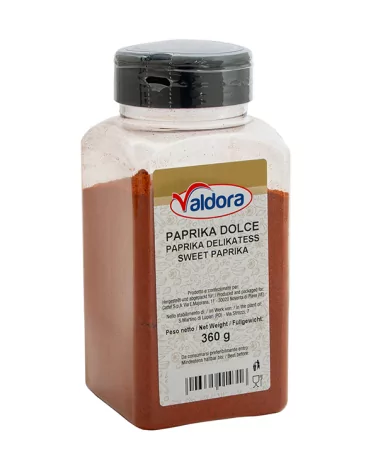 Sweet Paprika Dispenser Valdora 360 Grams