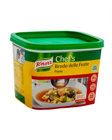 准备用于节日汤的knorr意大利面1公斤