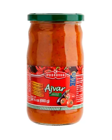 Non-spicy Ajvar Sauce 690 Grams