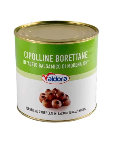 Borettane Onions In Balsamic Vinegar. Valdora 3 Kg.
