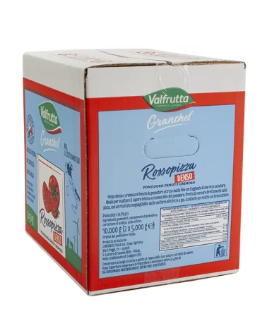 Rossopizza Dense Sachet Pz 2x5 Valfrutta Kg 10