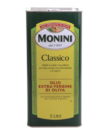 Monini Classic Extra Virgin Olive Oil 5 Liters
