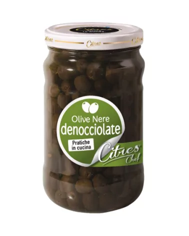 Olives Noires Dénoyautées En Saumure Citres Ml 1700