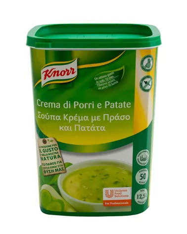 Creme De Alho-poró + Batatas Knorr Gr 975