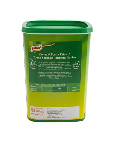 Crème Poireaux+pommes De Terre Knorr Gr 975