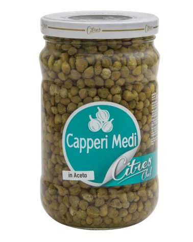 Medium Capers In Citres Vinegar 1700 Ml
