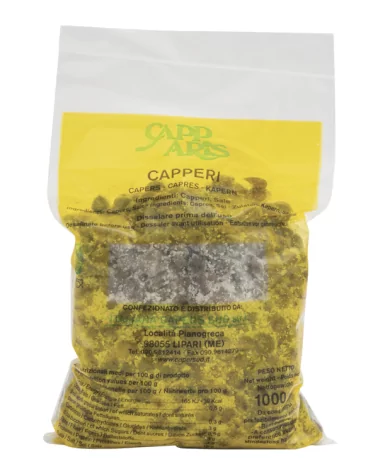 Tearful Capers Salt Bag South Cap. 1 Kg
