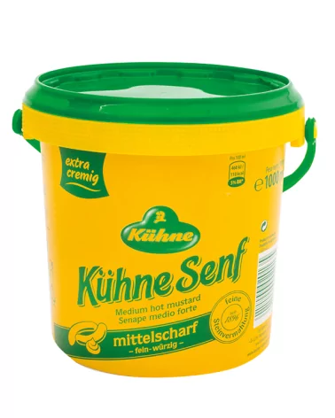 Mittelscharfer Deutscher Senf Kuehne Kg 1