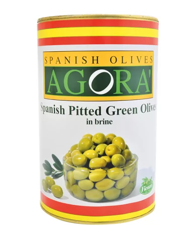 Green Pitted Olives Spain 28-32 Kg 5