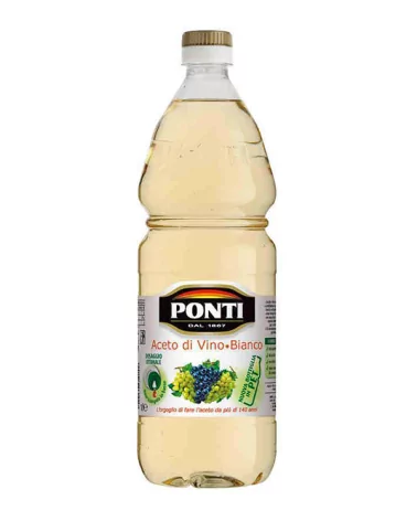 Vinagre Branco Acidez 6% Pet Ponti Lt 1