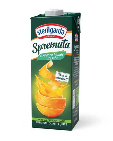 Sterilgarda Square Blonde Orange Juice 1 Lt