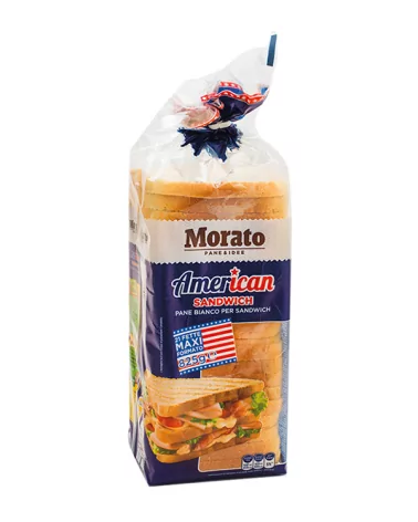 Morato Sandwich Bread C-cr 12x12xh12.5, 21 Pieces, 825 Grams
