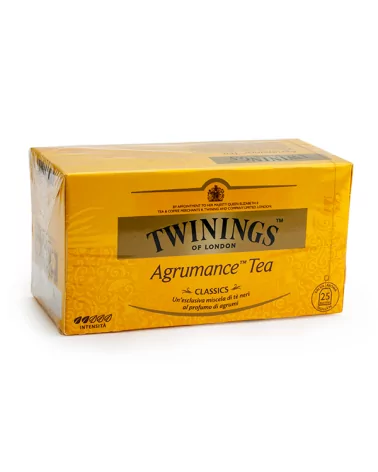The Classic Black Agrumance Twinings 2g - 25 Pieces