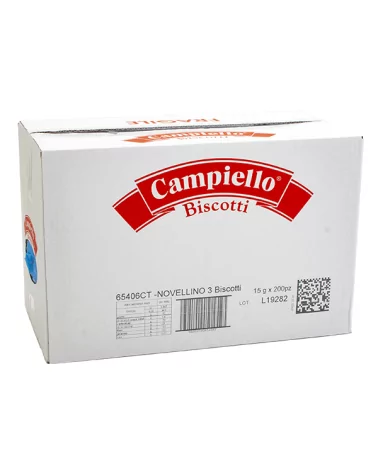Campiello Novellinimono Biscuits Single Portion 15 Grams - Pack Of 200