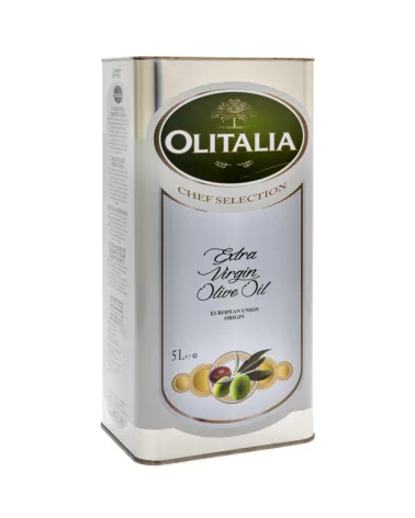 Huile D'olive Extra Vierge Professionnelle Olitalia Lt 5 En Boîte