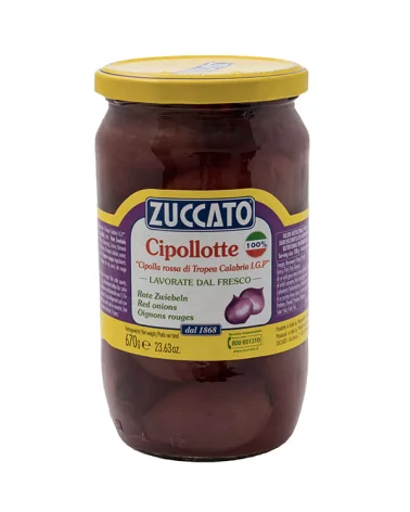 特罗佩亚甜酸红洋葱 I.g.p. 罐头 Zuccato 7毫升