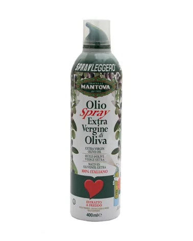 Huile D'olive Extra Vierge En Spray 100% Italie Fr.mantova 400 Ml